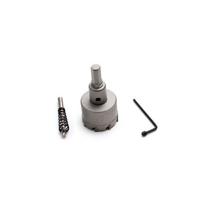 Gray Carbide Tipped Hole Cutter Carbide Hole Saw For Stainless Steel