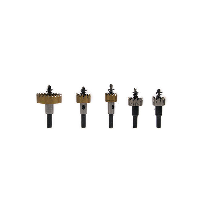 M2 HSS Hole Saw Cutter Triangle Shank Hole Cutter Bit HSS Hole Saw