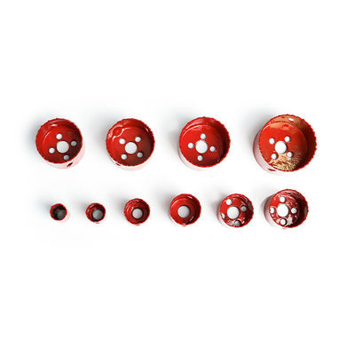 Bity z otworem bimetalowym z czerwonego bimetalu trzpień sześciokątny ze stali nierdzewnej